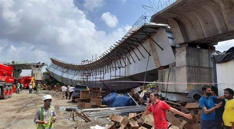 under construction bridge collapse